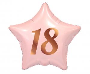 Фолиев балон звезда "18"