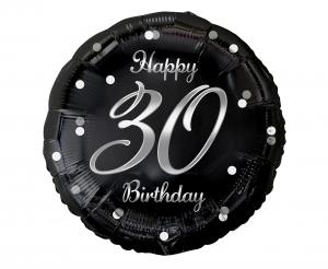 Фолиев балон кръг „Happy 30 Birthday“