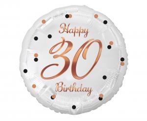Фолиев балон кръг „Happy 30 Birthday“
