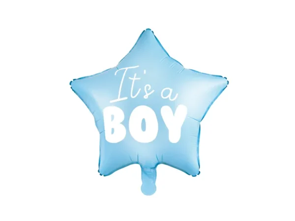 Фолиев балон звезда "it's a boy"