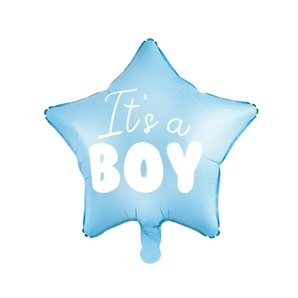 Фолиев балон звезда "it's a boy"