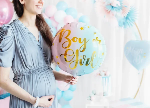 Фолиев балон кръг "Boy or Girl"
