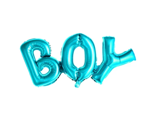 Фолиев надпис "BOY"