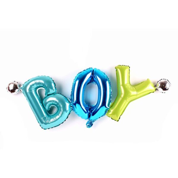 Фолиев балон надпис "BOY"