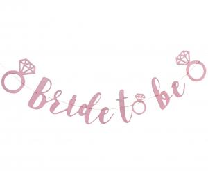 Картонен банер "Bride to Be"