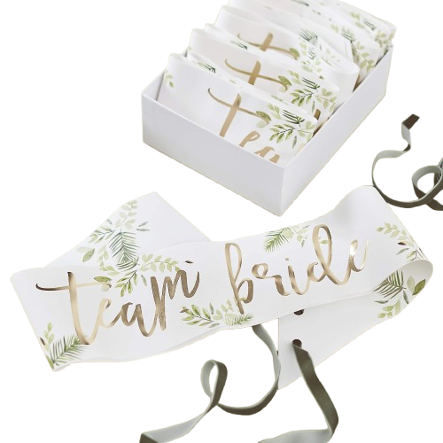 Ленти за моминско парти "Team Bride"