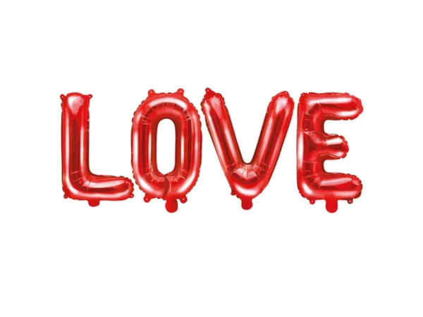 Фолиев надпис "LOVE"