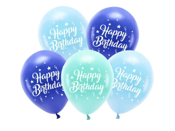 Латексови балони комплект "Happy Birthday"