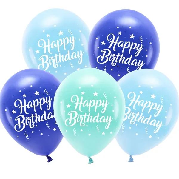 Латексови балони комплект "Happy Birthday"
