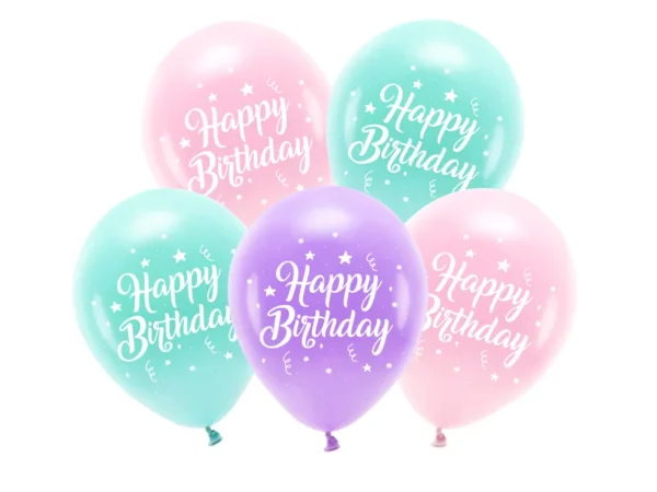 Латексови балони комплект „Happy Birthday“