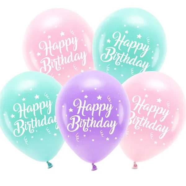 Латексови балони комплект „Happy Birthday“