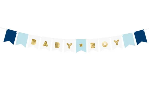Картонен надпис " Baby Boy "