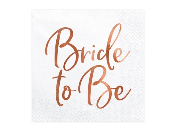 Парти салфетки "Bride to be"
