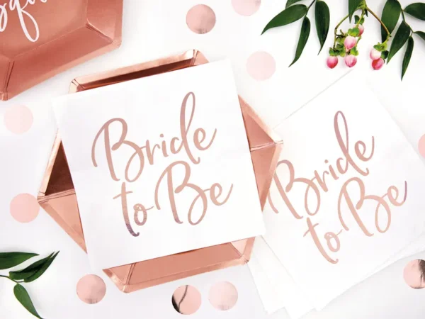 Парти салфетки "Bride to be"