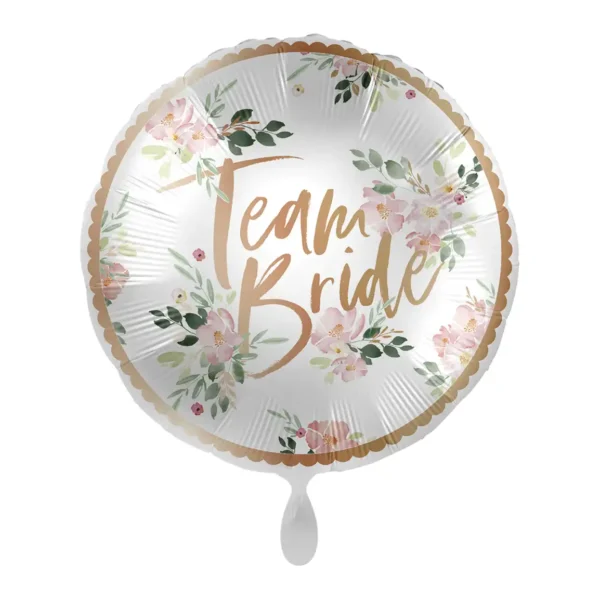 Фолиев балон кръг "Team Bride"