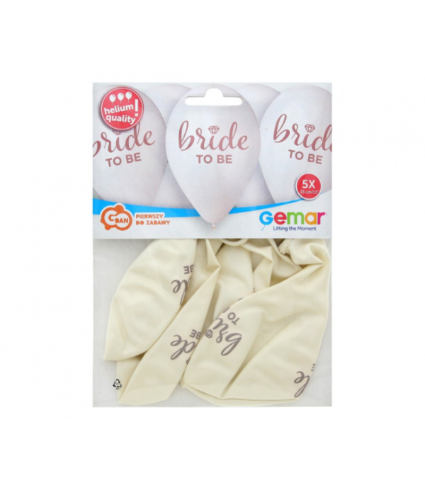 Латексови балони "Bride to be"