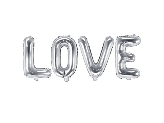 Фолиев надпис "LOVE"