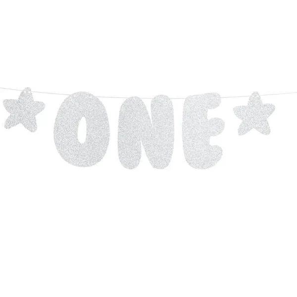 Картонен банер "One"