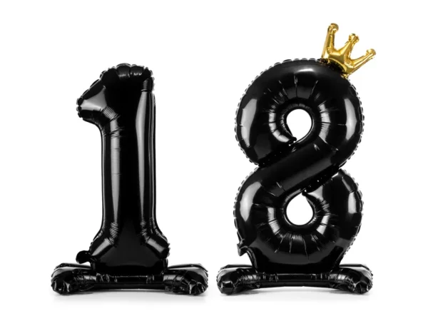 Фолиев балони цифри 18