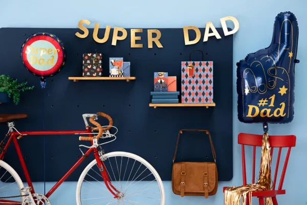 Подаръчна картичка със значка „Best dad“