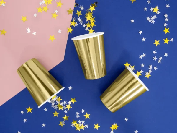 Чаши златни 6 бр