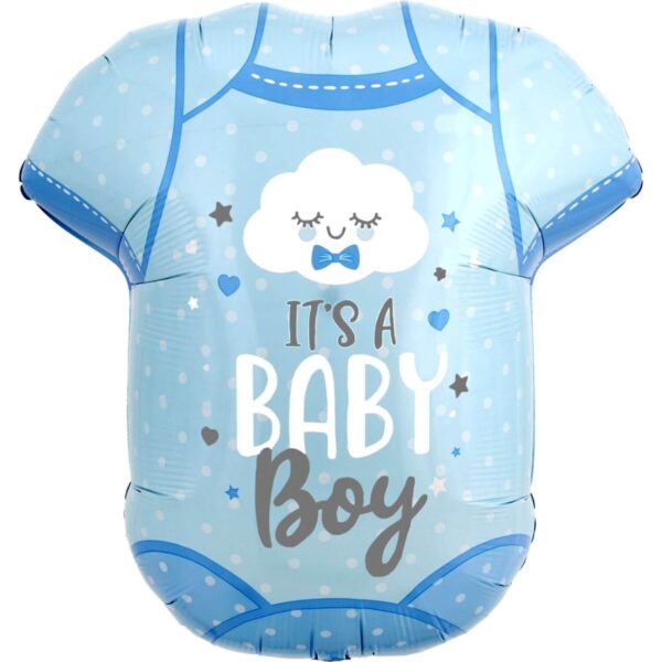 Фолиев балон боди "It's a baby boy"