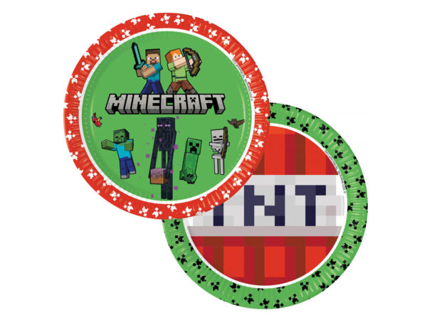 Чинии  MineCraft  23 см