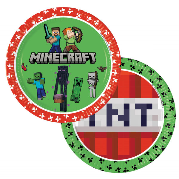 Чинии  MineCraft  23 см