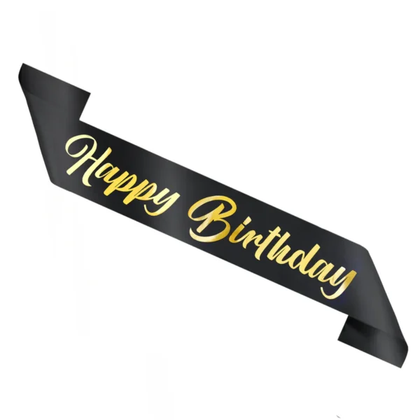 Лента за тяло "Happy Birthday"