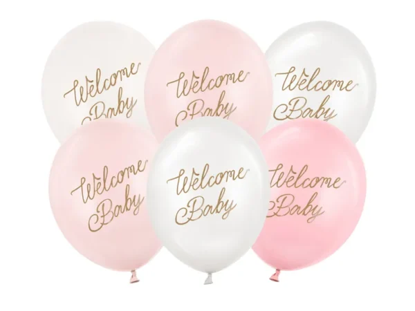 Латексови балони комплект "Welcome Baby"