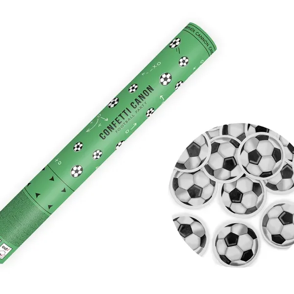 Конфети под налягане футболни топки