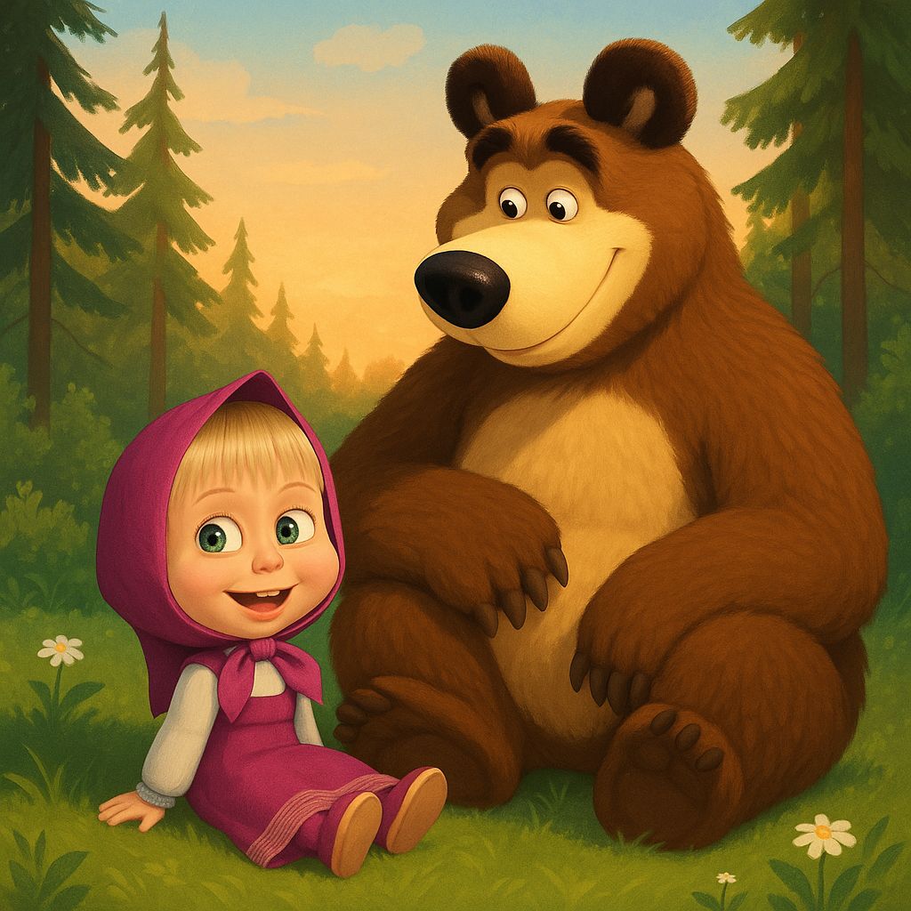 Маша И Мечока