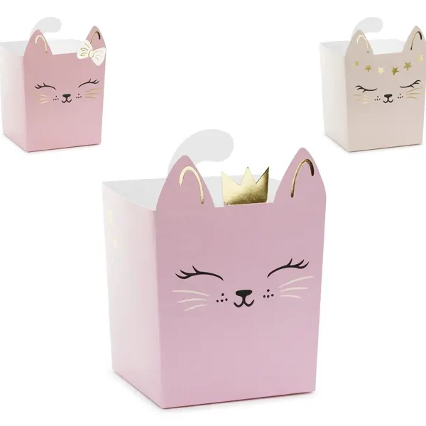 Кутии за лакомства котета 6 бр