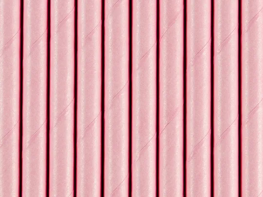 Розови парти сламки