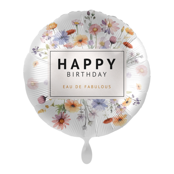 Фолиев балон „Happy Birthday“