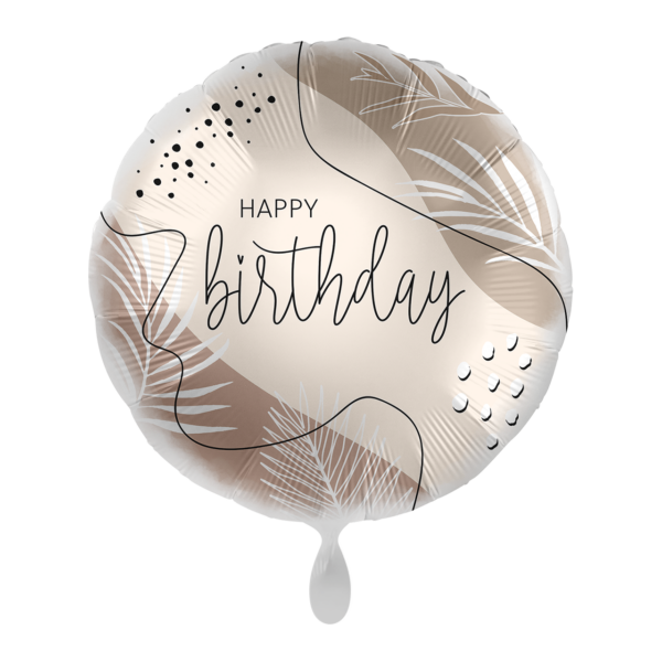 Фолиев балон „Happy Birthday“