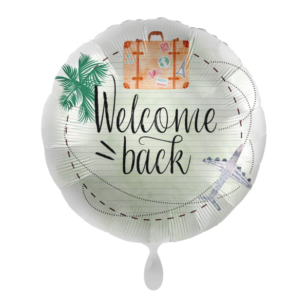 Фолиев балон кръг „Welcome back“